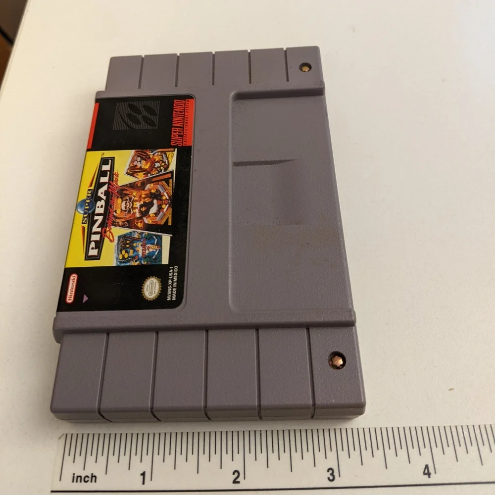 Nintendo super pinball